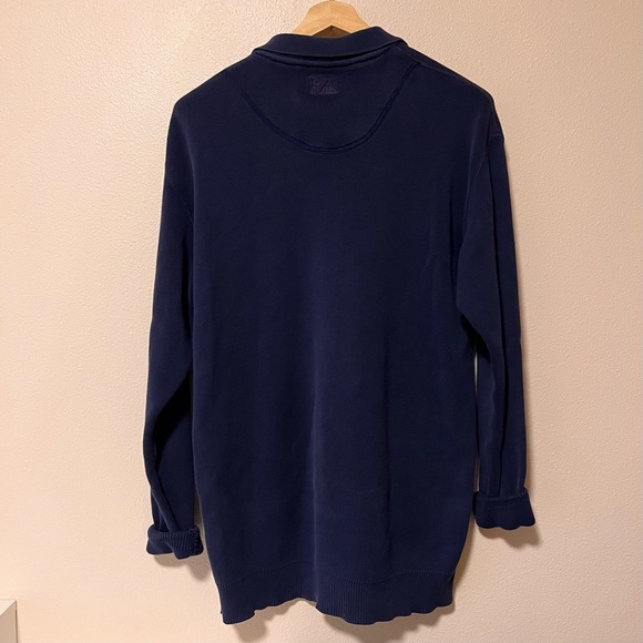 Blue Collared Sweater - Picture 2 of 3